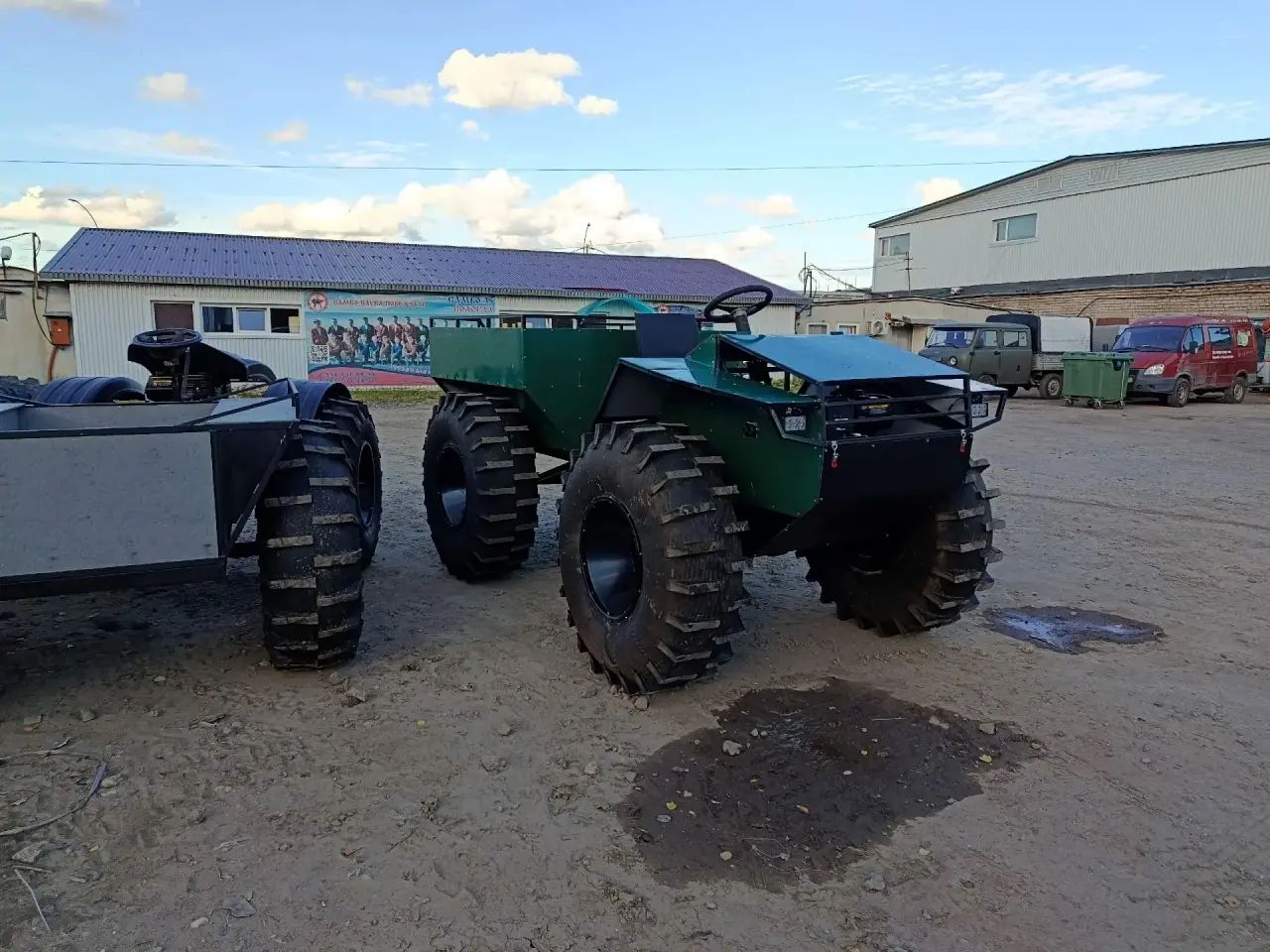 Вездеход ЗИС-5 М, три четверти спереди