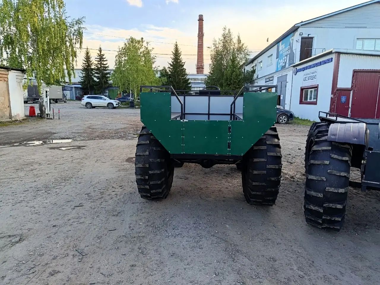 Кузов вездехода ЗИС-5 М, вид сзади
