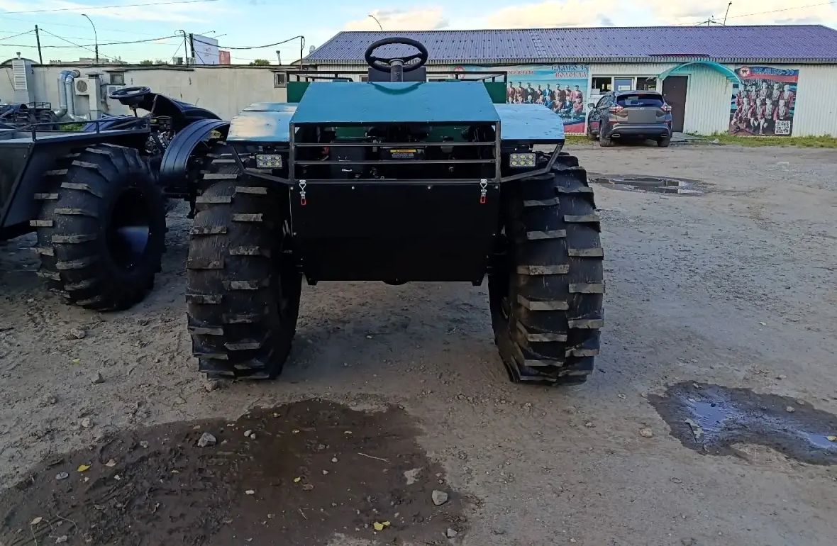 Вездеход ЗИС-5 М, вид спереди