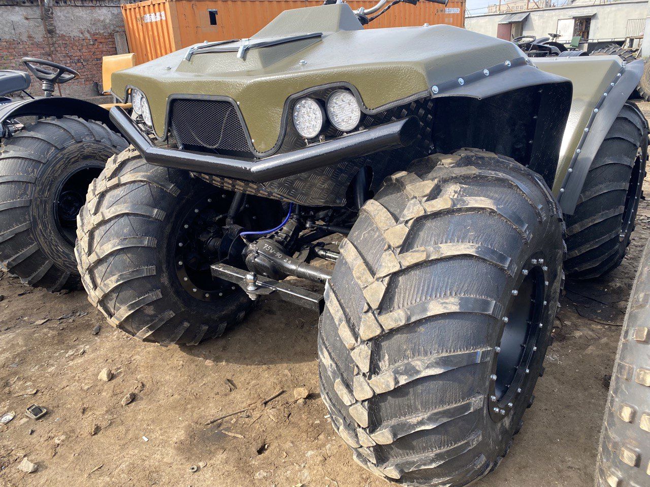 Вездеход ЗИС-5 ПРО, колёса и передний мост